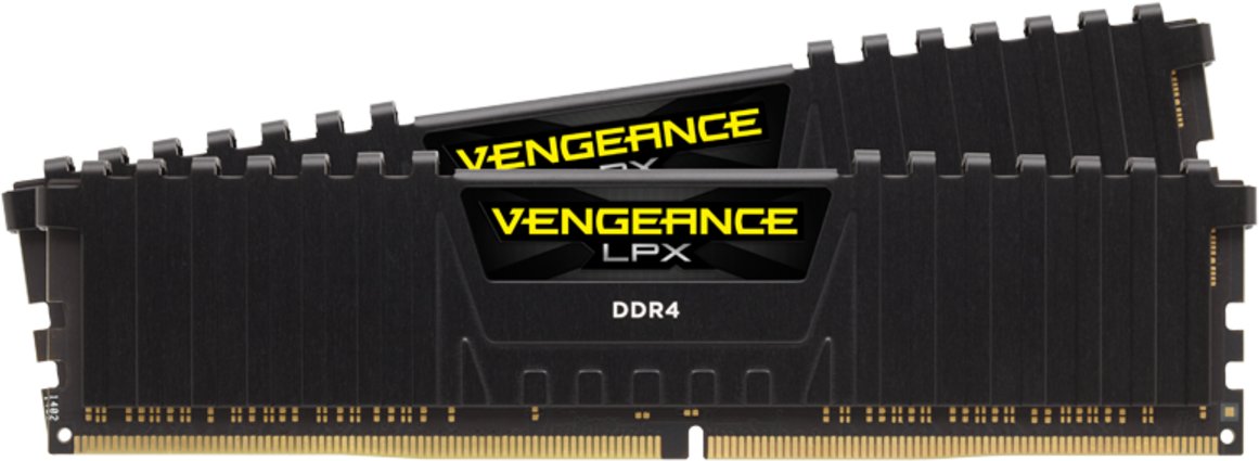 Модуль памяти Corsair DDR4 32GB 2x16GB 3200MHz Vengeance LPX Black