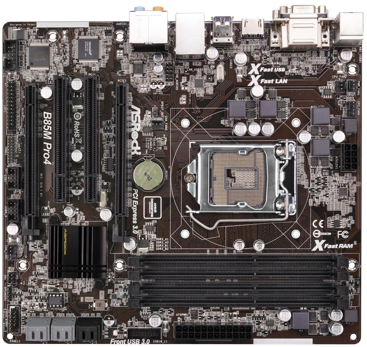 Материнская плата ASRock B85M Pro4 s-1150 B85 купить | Elmir - цена ...