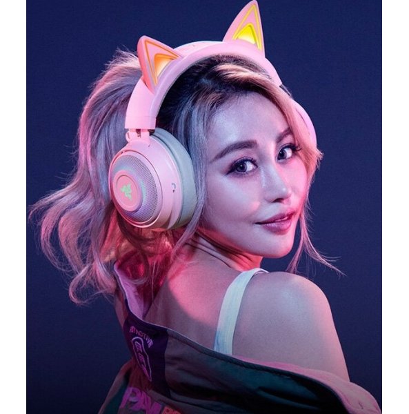 Наушники Razer Kraken Kitty Edition Quartz (RZ04-02980200-R3M1