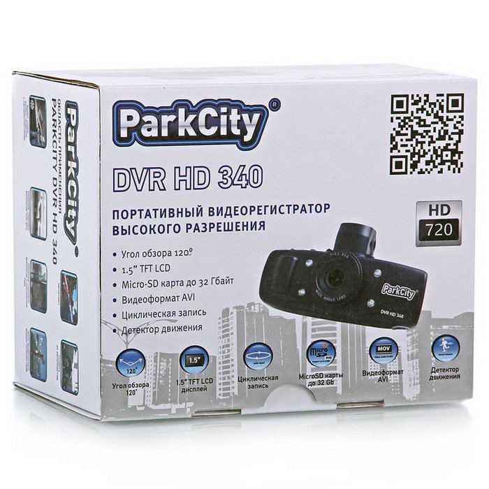 Видеорегистратор ParkCity DVR HD 340 купить | Elmir - цена, отзывы ...