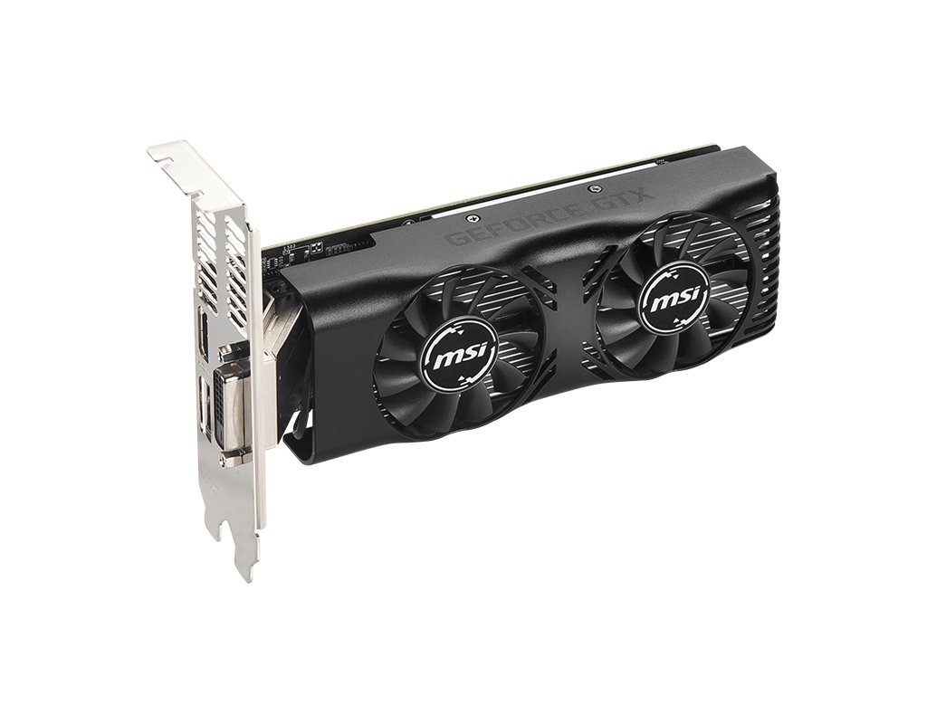 Видеокарта MSI PCI-E GeForce GTX1650 4GB DDR5 (GTX 1650 4GT LP OC