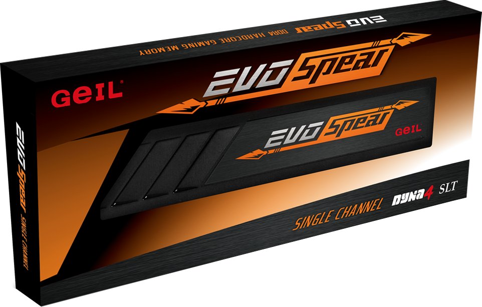 Модуль памяти GEIL DDR4 8GB 3200MHz EVO Spear (GSB48GB3200C16BSC