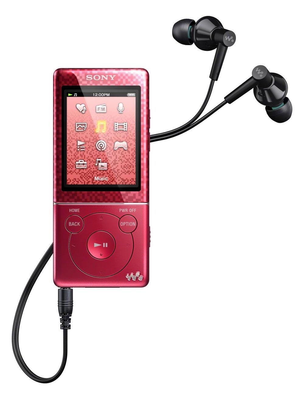 MP3 плеер 8Gb Sony Walkman NWZ-E474R Red купить | ELMIR - цена, отзывы ...