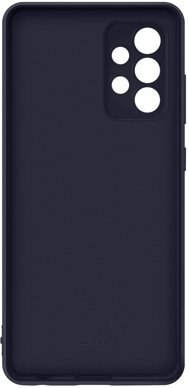 Чехол для Samsung Galaxy A52 A525 Silicone Cover Black (EF-PA525TBEGRU ...