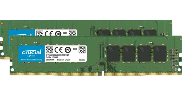 Модуль пам'яті Crucial DDR4 32GB 2x16GB 3200MHz (CT2K16G4DFRA32A