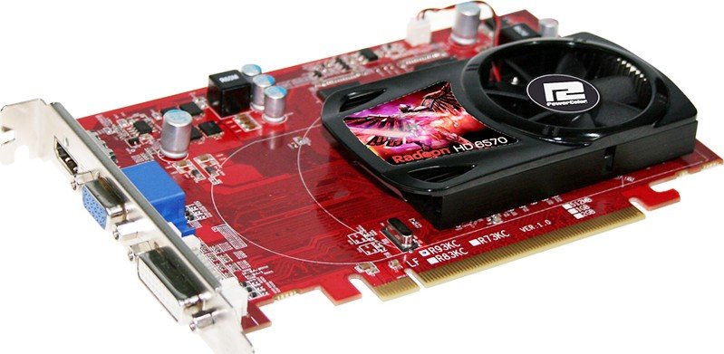 Видеокарта PowerColor PCI-E Radeon HD6570 2GB DDR3 (AX6570 2GBK3-HE ...