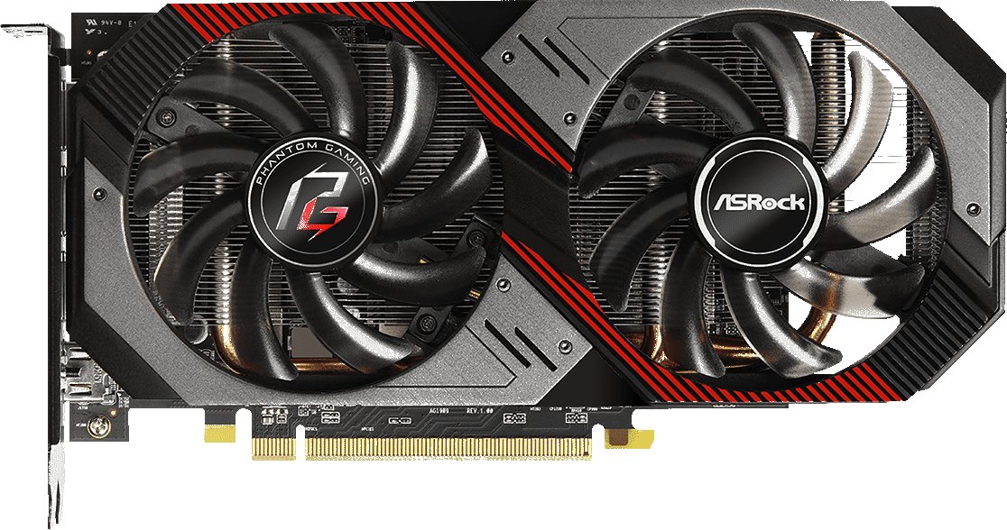 Відеокарта ASRock PCI-E Radeon RX 5500 XT 8GB DDR6 Phantom Gaming