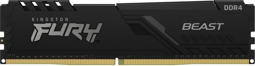 Модуль памяти Kingston Fury DDR4 32GB 2x16GB 3200MHz Beast Black