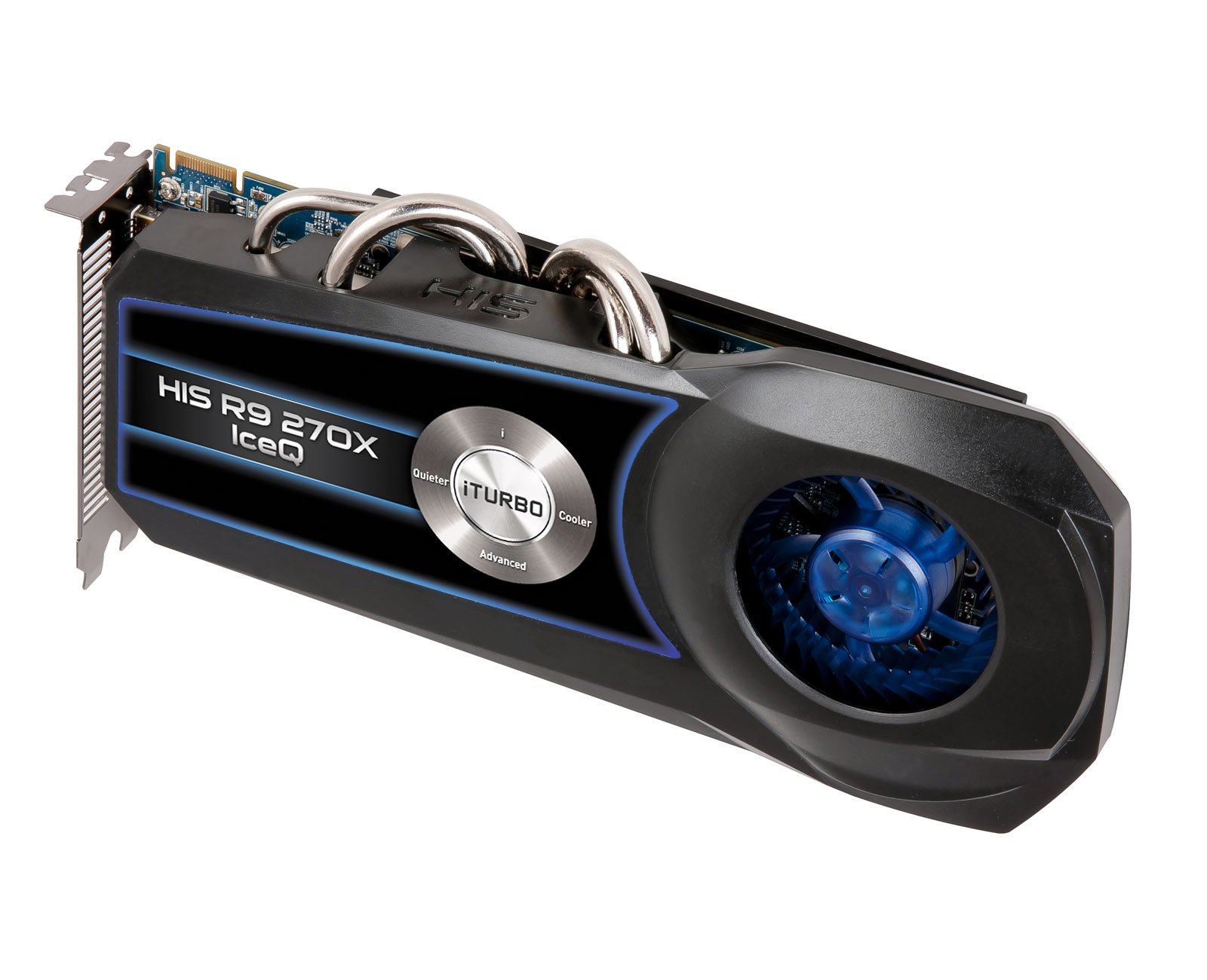 Видеокарта HIS PCI-E Radeon R9 270X 2GB DDR5 IceQ (H270XQ2G2M) - купить ...