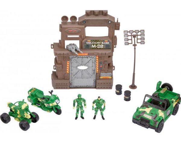 Игровой набор ZIPP Toys military team Военная база (1828-122C