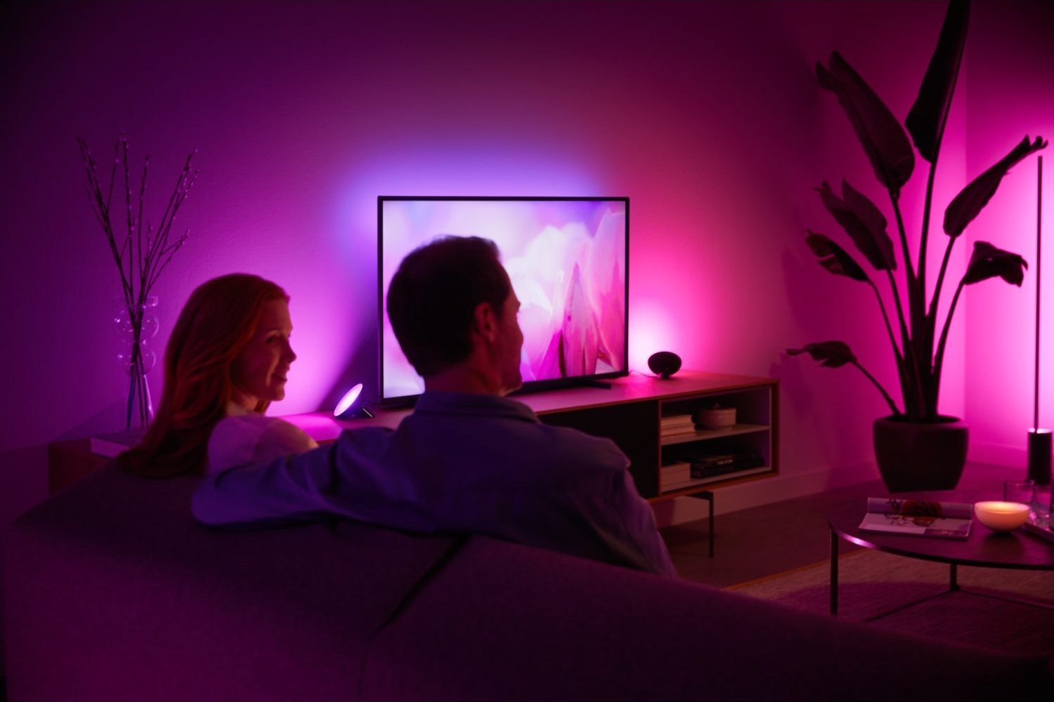 Настольная лампа Philips Hue Bloom Color Bluetooth 2000K-6500K