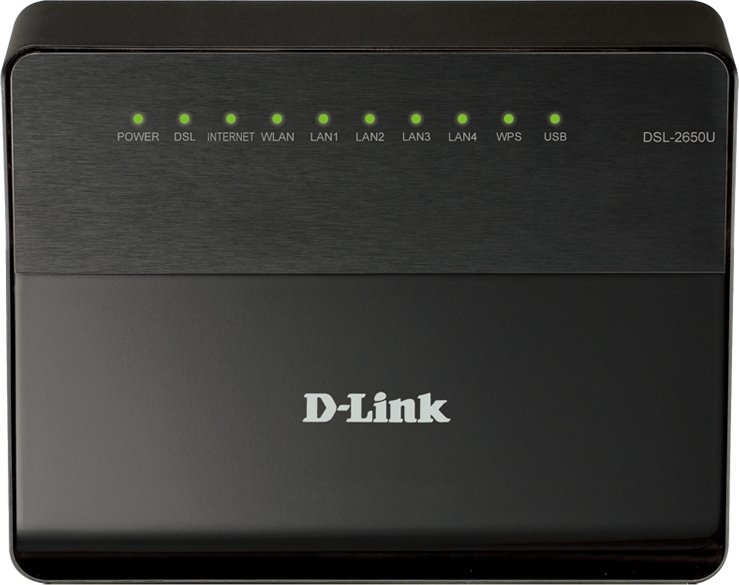 ADSL-роутер D-Link DSL-2650U купить | ELMIR - цена, отзывы, характеристики