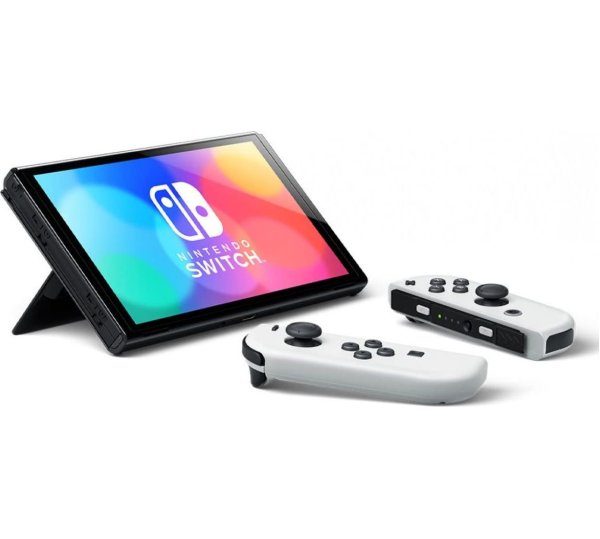 Игровая приставка Nintendo Switch OLED White Joy-Con купить
