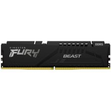Модуль памяти Kingston Fury DDR5 16GB 5600MHz Beast Black