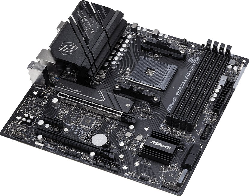 Материнская плата ASRock B550M PG Riptide s-AM4 B550 купить | Elmir ...