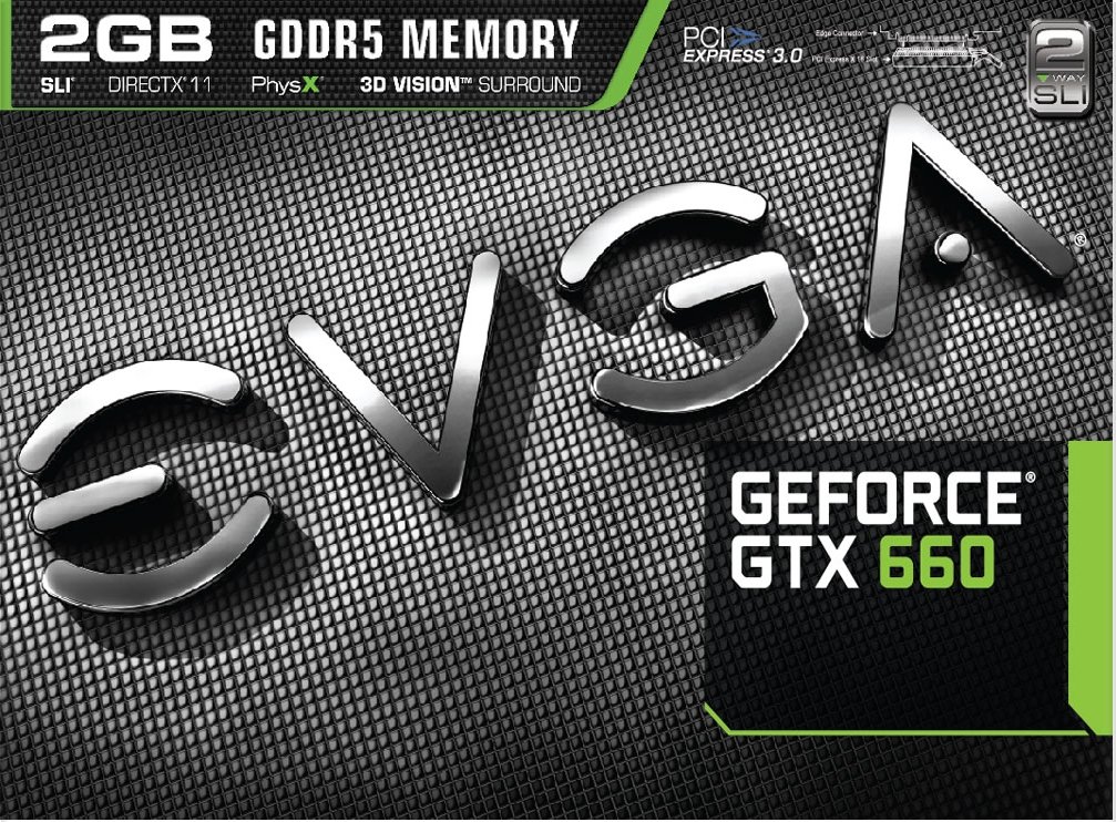 Видеокарта EVGA PCI-E GeForce GTX660 2GB DDR5 (02G-P4-2660-KR) - купить ...