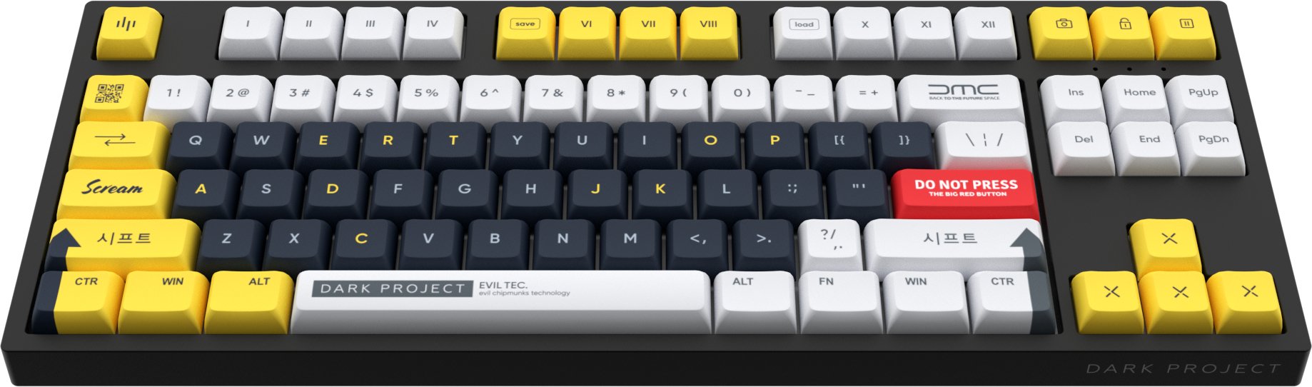 Клавиатура Dark Project Pro KD87A LTD SUB Gateron Ink Red (DP-KD-87A ...