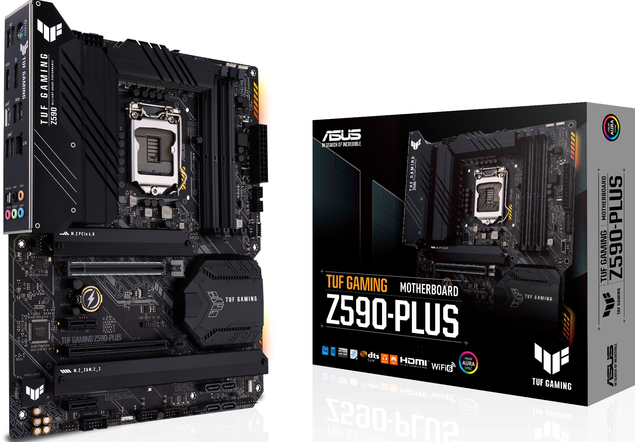 Материнская плата Asus TUF Gaming Z590-Plus s-1200 Z590 купить | Elmir ...