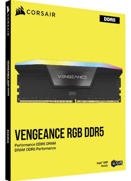 Модуль пам'яті Corsair DDR5 32GB 2x16GB 6000MHz Vengeance RGB