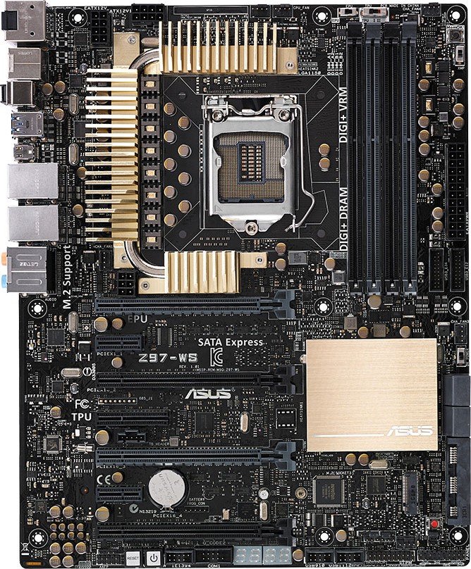 Материнская плата Asus Z97-WS s-1150 Z97 купить | Elmir - цена, отзывы ...