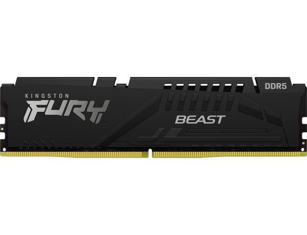 Модуль памяти Kingston Fury DDR5 32GB 2x16GB 5200MHz Beast Black