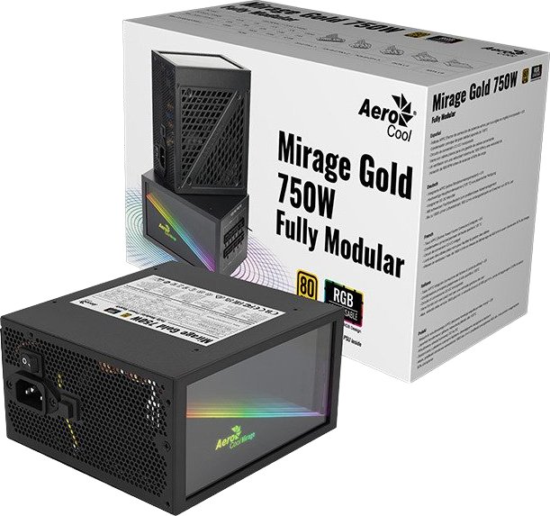 Блок питания 750W AeroCool Mirage Gold 750 (ACPG-MF75FEC.11) купить ...