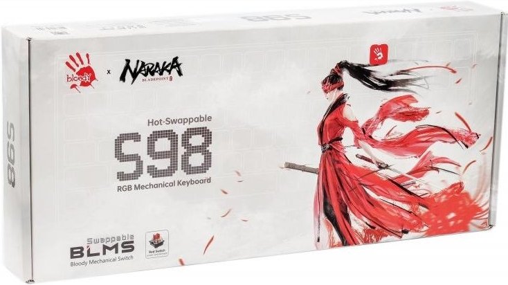 Клавиатура Bloody S98 Naraka Red Switch USB купить | Elmir - цена ...