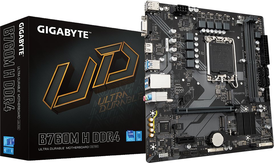 ※メモリとSSDなし※ iiyama Core i3-13100F/B760M Материнська плата GigaByte B760M H DDR4 s-1700 B760 купити | Elmir