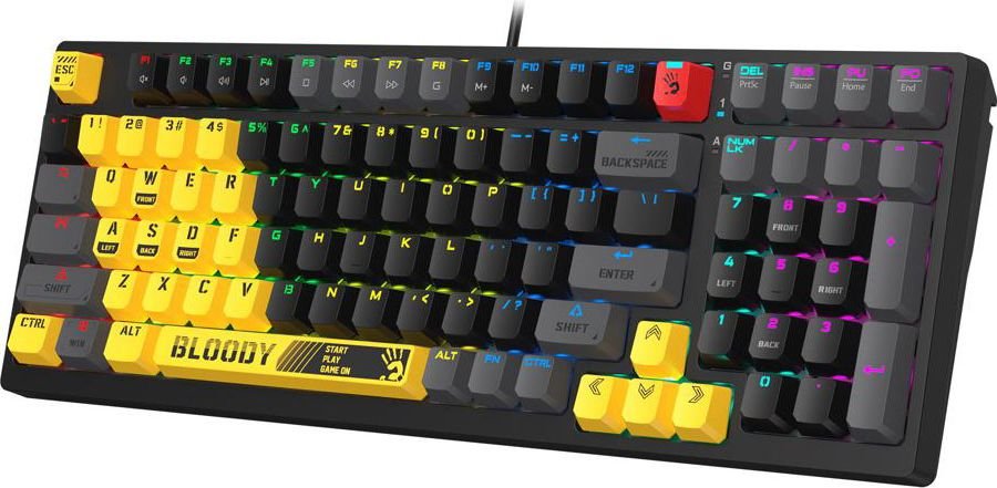 Клавиатура Bloody S98 Sports Lime Red Switch RGB USB купить