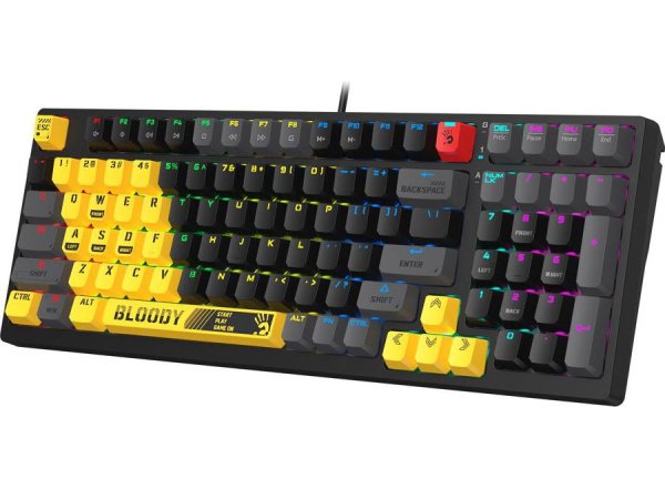 Клавиатура Bloody S98 Sports Lime Red Switch RGB USB купить