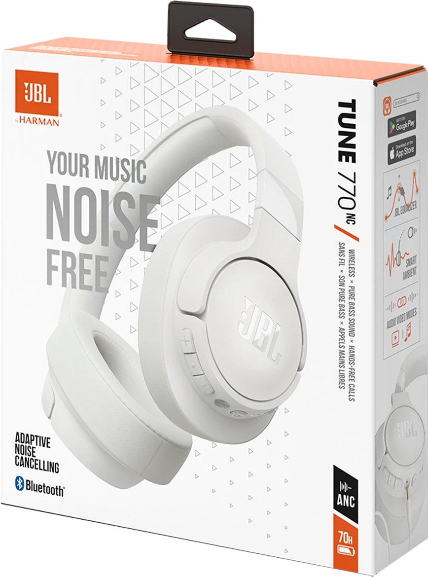 Наушники JBL Tune 770NC White (JBLT770NCWHT) купить | ELMIR - цена
