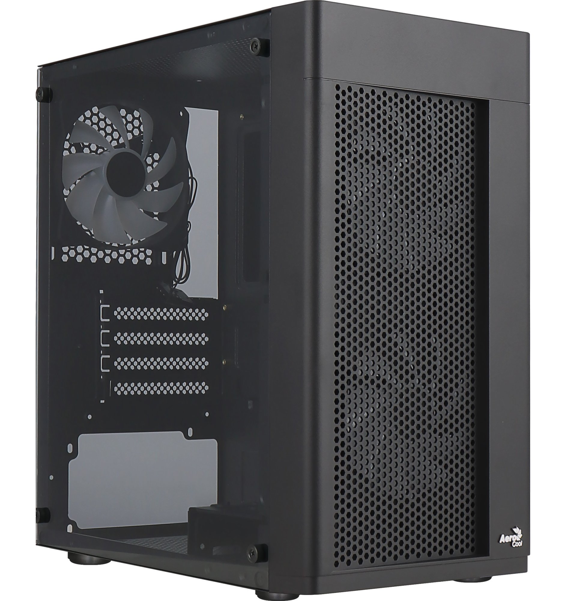Корпус AeroCool Hexform-G-BK-v2 б/БЖ Black (ACCS-PV38033.11) купити ...