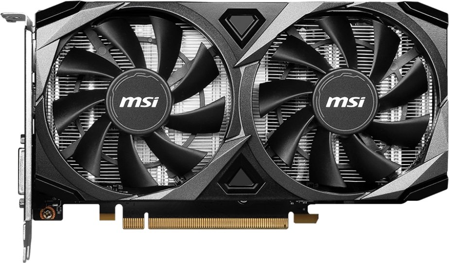Видеокарта MSI PCI-E GeForce RTX 3050 8GB DDR6 (RTX 3050 VENTUS 2X