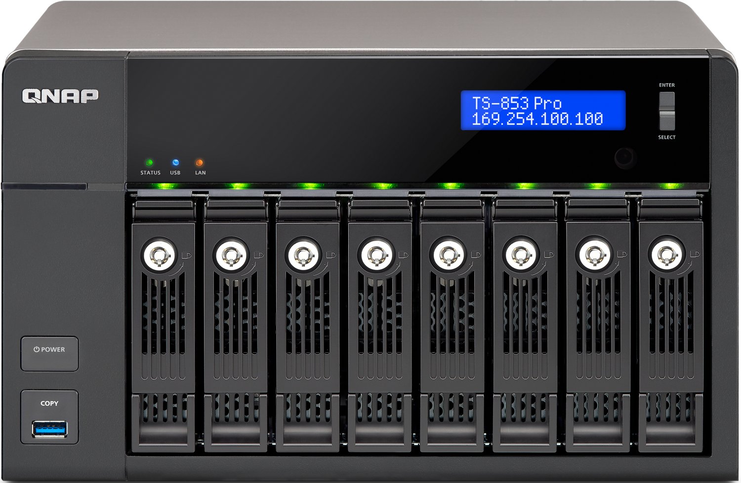 Сетевое хранилище NAS QNAP TS-853 Pro купить | ELMIR - цена, отзывы ...