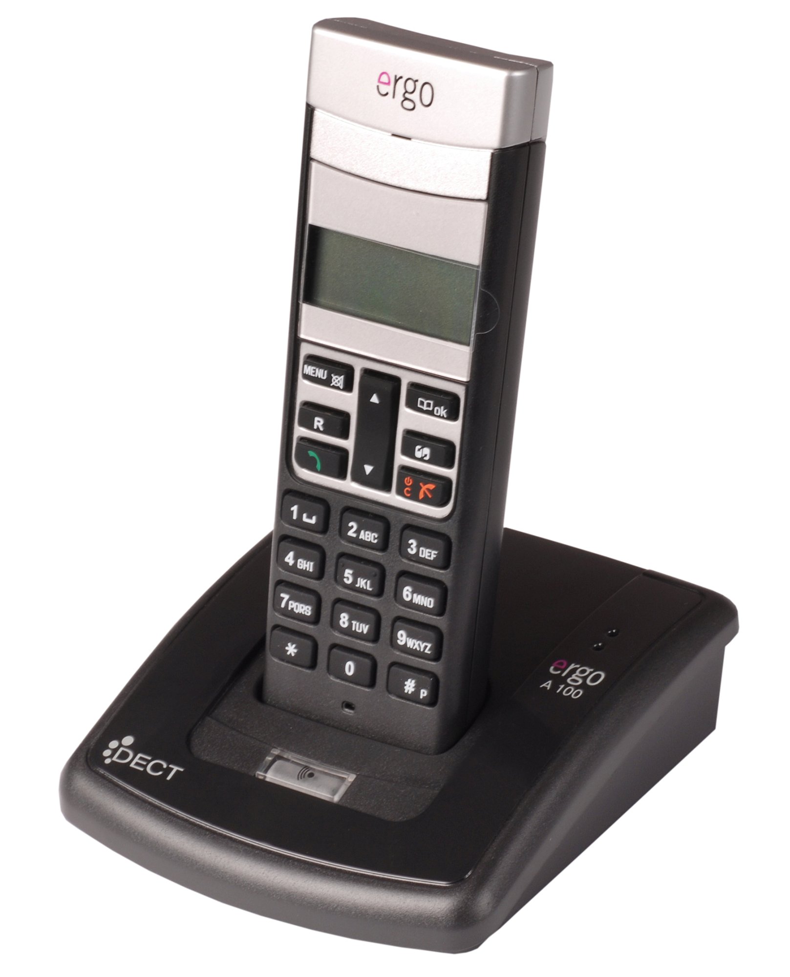 Радиотелефон DECT Ergo A100 Black купить | ELMIR - цена, отзывы ...