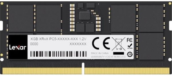 Модуль памяти SO-DIMM Lexar DDR5 16GB 5600MHz (LD5S16G56C46ST-BGS