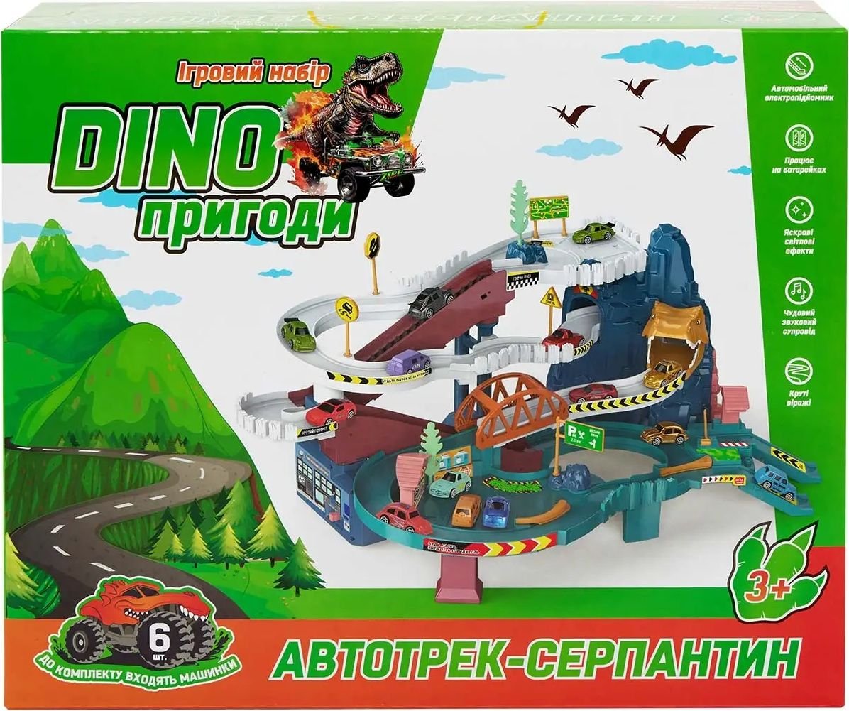 Трек ZIPP Toys Dino Автотрек-серпантин (5501A) купить | ELMIR