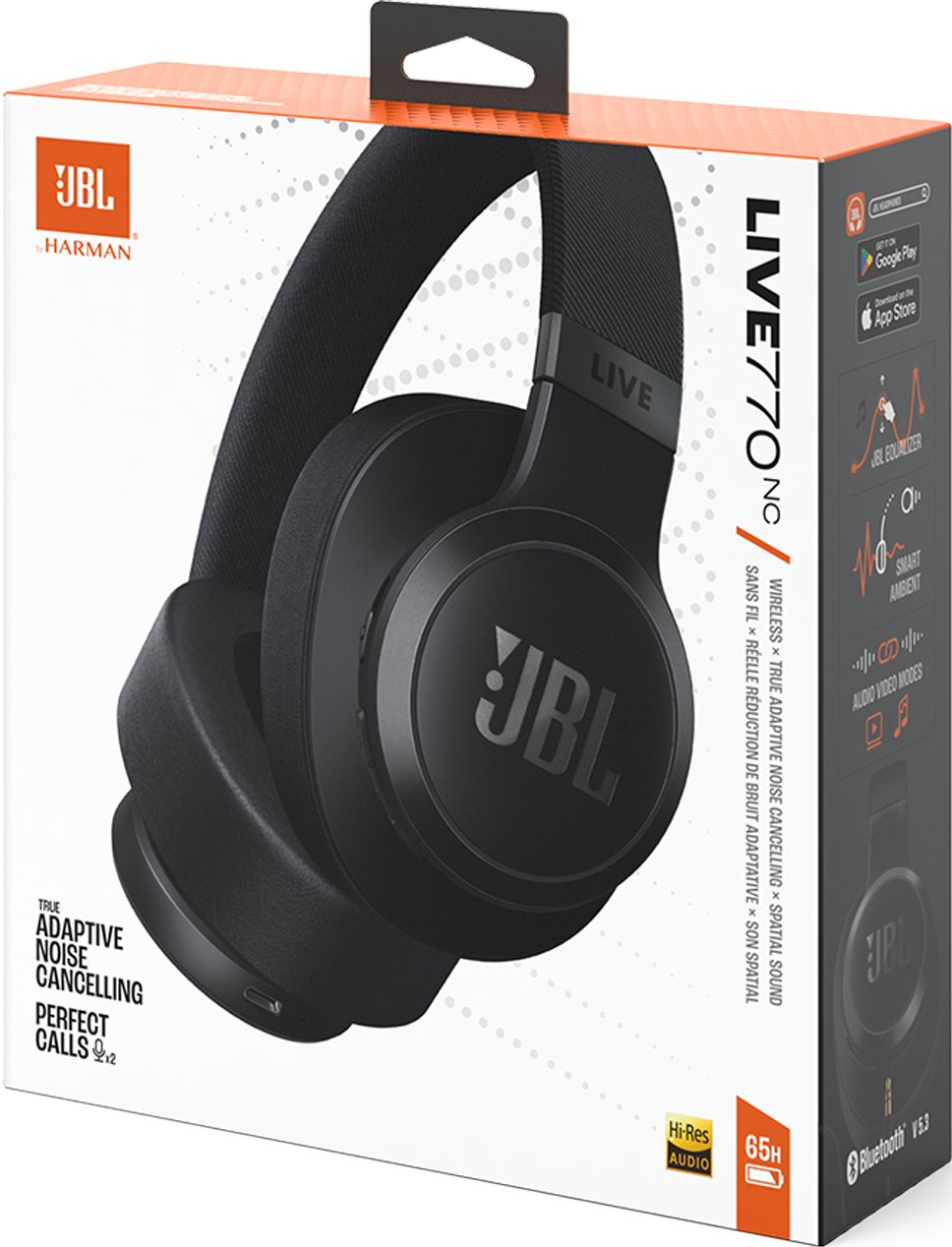 Наушники JBL Live 770 NC Black (JBLLIVE770NCBLK) купить | ELMIR