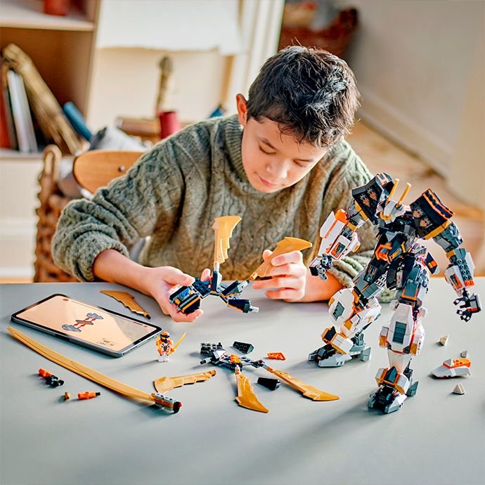 Конструктор LEGO Ninjago Драконовый робот-титан Коула (71821