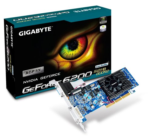 PNY GeForce 6200 512MB DDR2 AGP 8X DVI-I + VGA Card at best price in Bhavnagar PNY GeForce 6200 512MB DDR2 AGP 8X DVI-I + VGA Card at best price in Bhavnagar