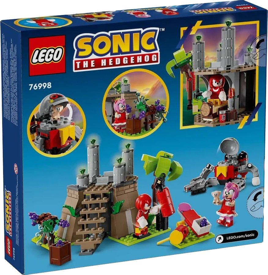 Конструктор LEGO Sonic the Hedgehog Наклз і алтар мастера Смарагда