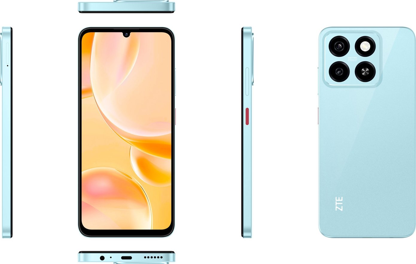 スマートフォン本体 ZTE Blade A55 12GB + 128GB smartfon-zte-blade-a55-4-64gb-