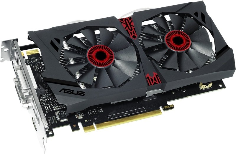 Видеокарта Asus PCI-E GeForce GTX950 2GB DDR5 (ROG-STRIX-GTX950-DC2 ...