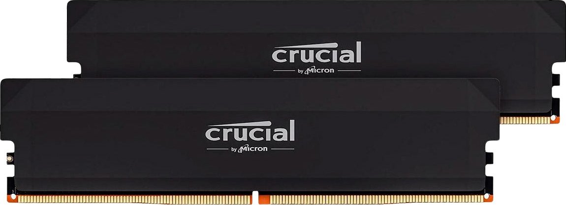 crucial DDR5 UDIMM 64GB(32GB×2) Модуль памяти Crucial DDR5 64GB 2x32GB 6400MHz Pro Overclocking