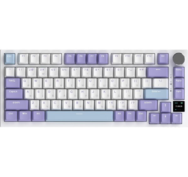 Клавиатура Ajazz AK820 Pro 75% Gift Switch White RGB (AK820PRO-G