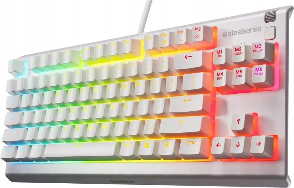 Клавиатура SteelSeries Apex 3 TKL UA White (64819) купить | Elmir