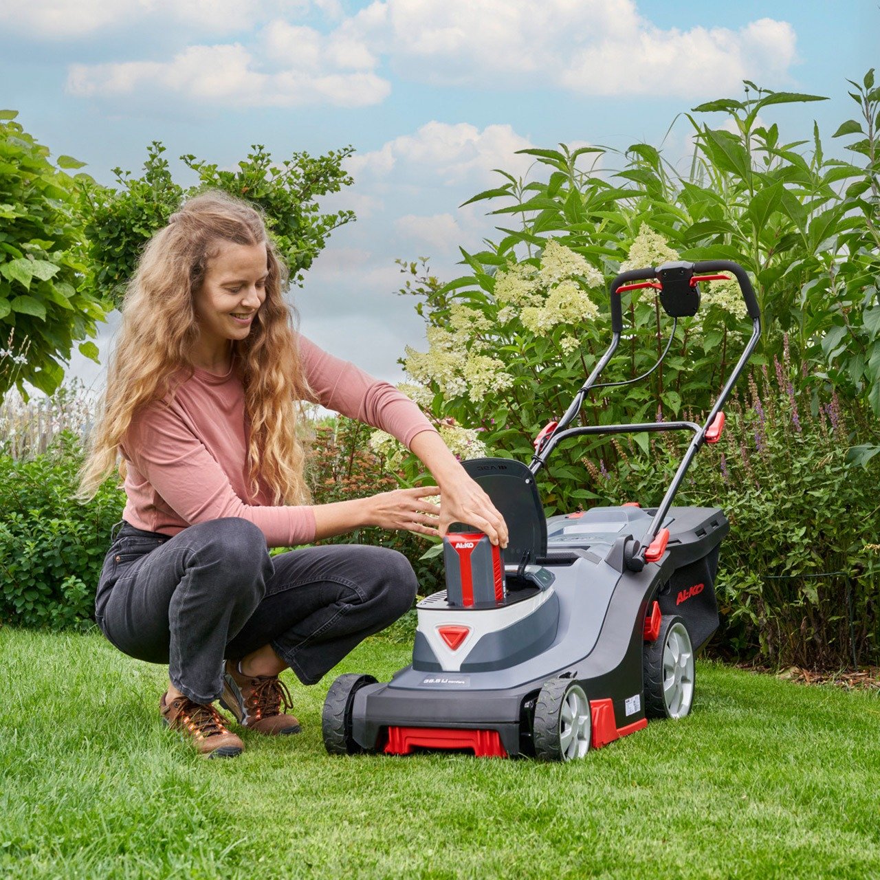 kinako Газонокосилка AL-KO Comfort Energy Flex 38.5 Li (114071) купить