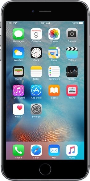 Мобильный телефон Apple iPhone 6s Plus 128GB A1687 Space Gray