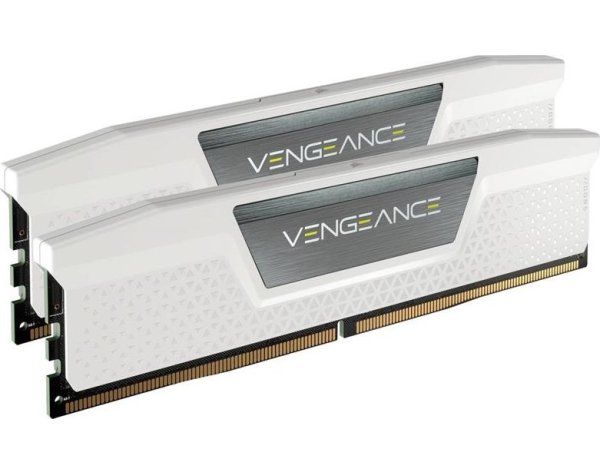 Модуль пам'яті Corsair DDR5 32GB 2x16GB 6000MHz Vengeance White