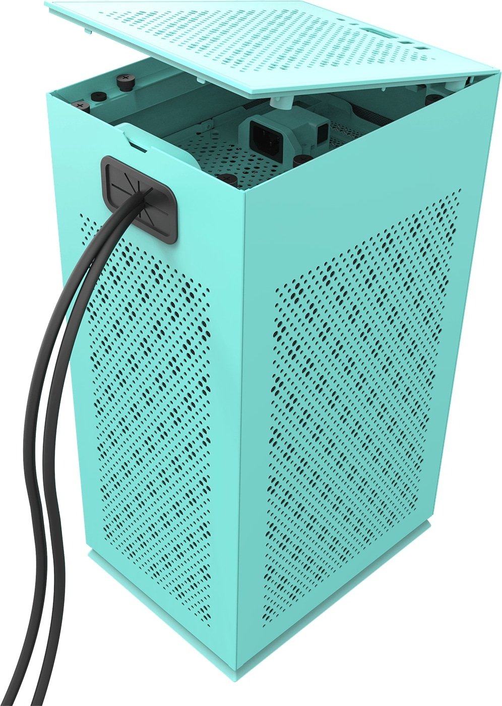 Darkflash mini Darkflash dlh21 pcケース ミントグリーン darkFlash